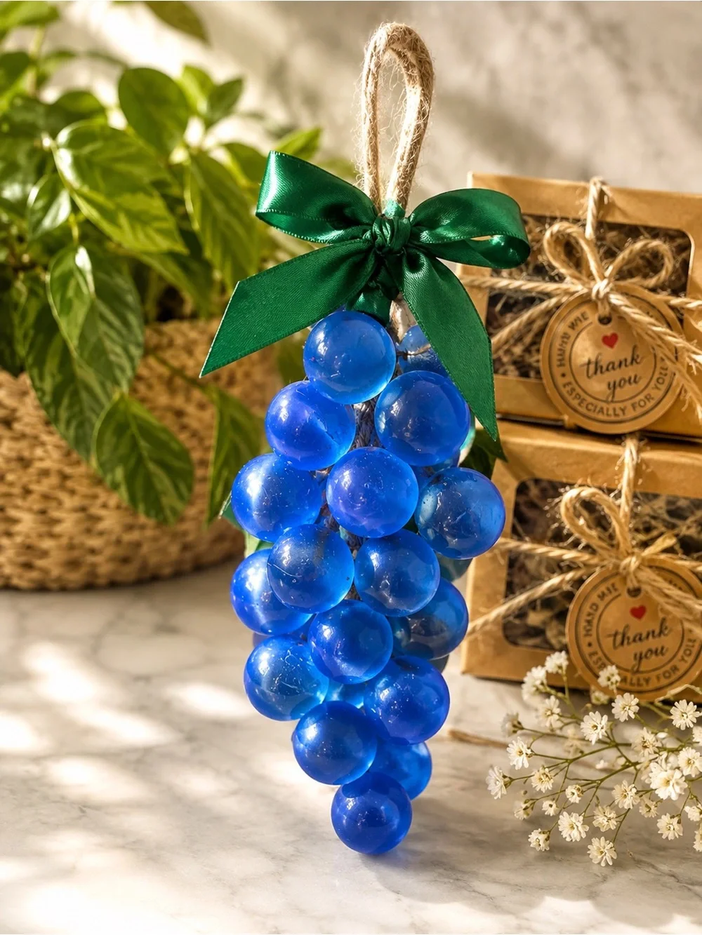 Viña & Seda handmade blue